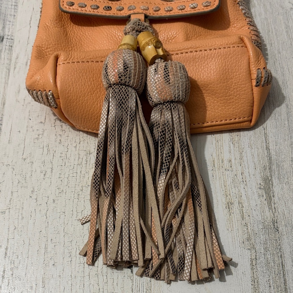 Foley + Corinna Sarabi Leather Bag - Candied Peach - Picture 4 of 12